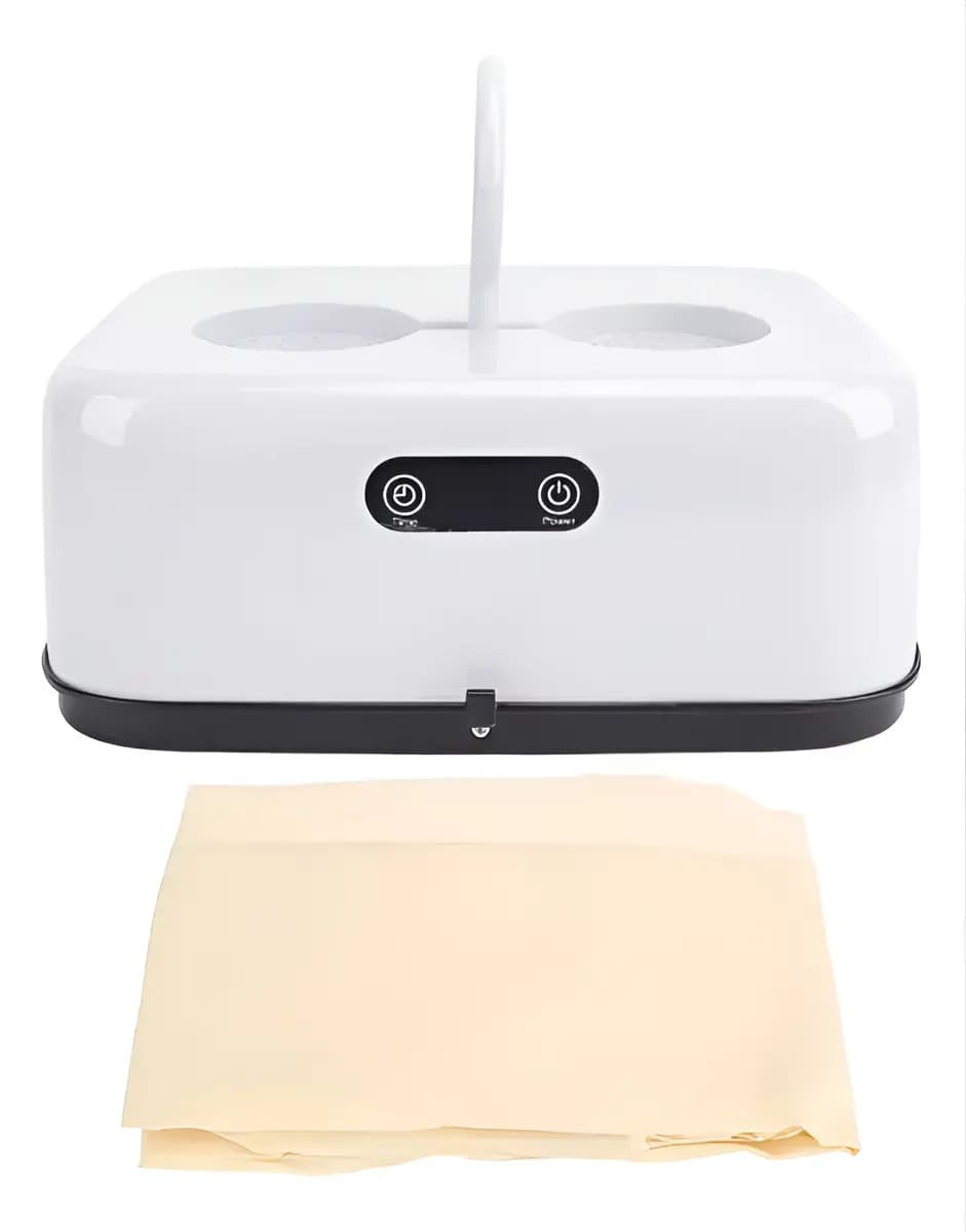 Penghang secador de ropa inteligente portatil y plegable color blanco 600w