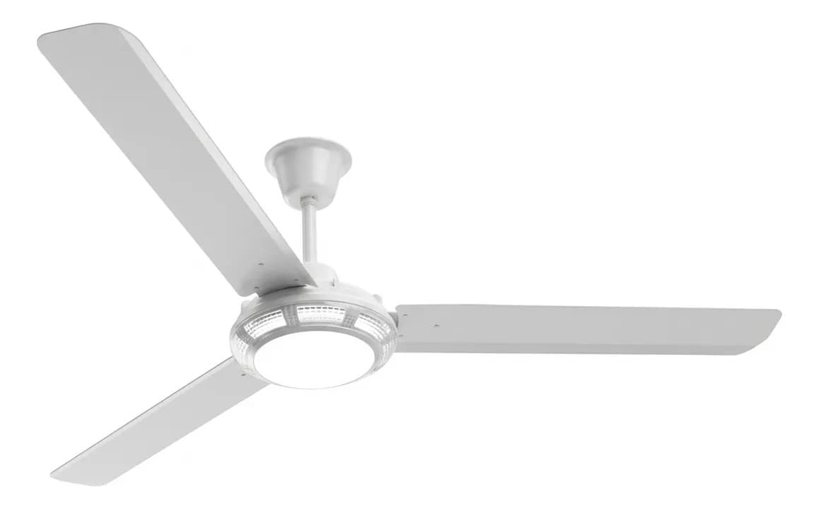 Ventilador De Techo Col Home 3 Aspas 140cm Luz LED 70w GA-7018