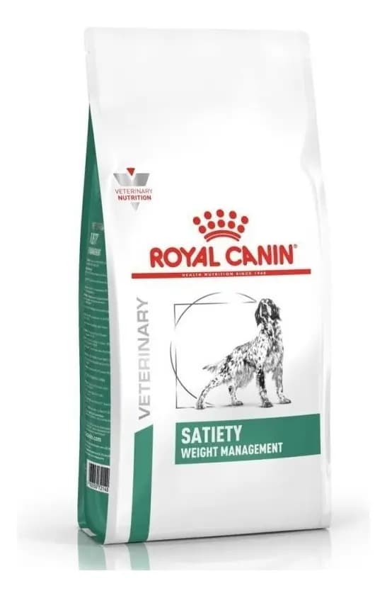 Alimento Royal Canin Veterinary Diet Canine Satiety Support para perro adulto todos los tamaños sabor mix de 15 kg