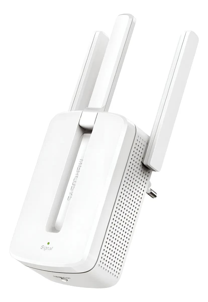 Extensor De Rango Mercusys Mw300re 300 Mbps 3 Antenas 2.4ghz Color Blanco