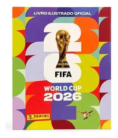 Álbum Mundial Fifa 2026 Oficial Panini Tapa Blanda (OFFICIAL STICKER COLLECTION)