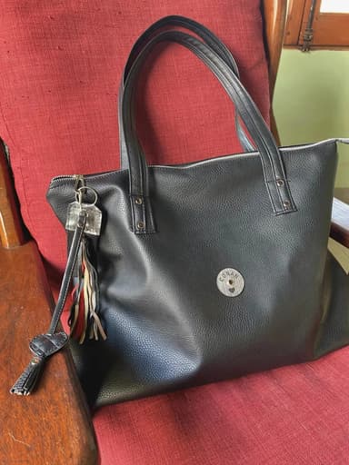 Cartera Tote Mujer Eco Cuero Grande Porta Notebook 15 Aurora