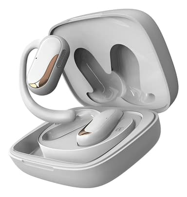 Auriculares Hifuture Mate Pro Open Ear Deportivos, Ipx5, Enc Color Blanco
