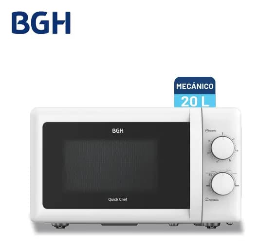Microondas BGH Quick Chef 20 Litros B120M20