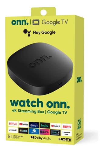 Onn Smart TV UHD 4K Streaming Device 2° Gen