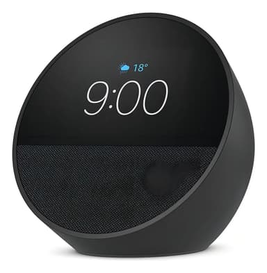 Alexa Asistente Virtual Inteligente Amazon Echo Spot Color Negro