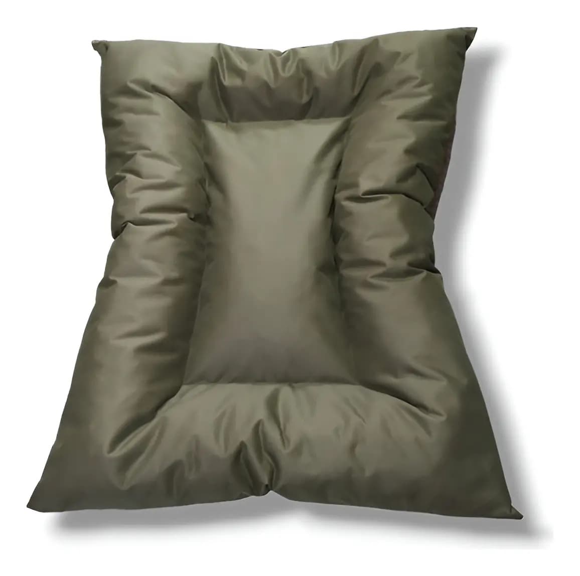 Cama Colchoneta Perros Cordura Dos Lados Antidesgarro 120x80 Color Verde Militar