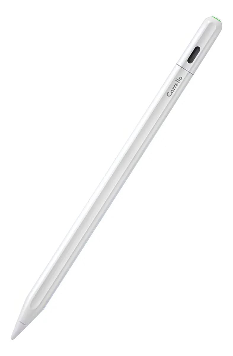 Lápiz Óptico Capacitivo Carrello PRO iPad Rechazo Palma USB-C Blanco