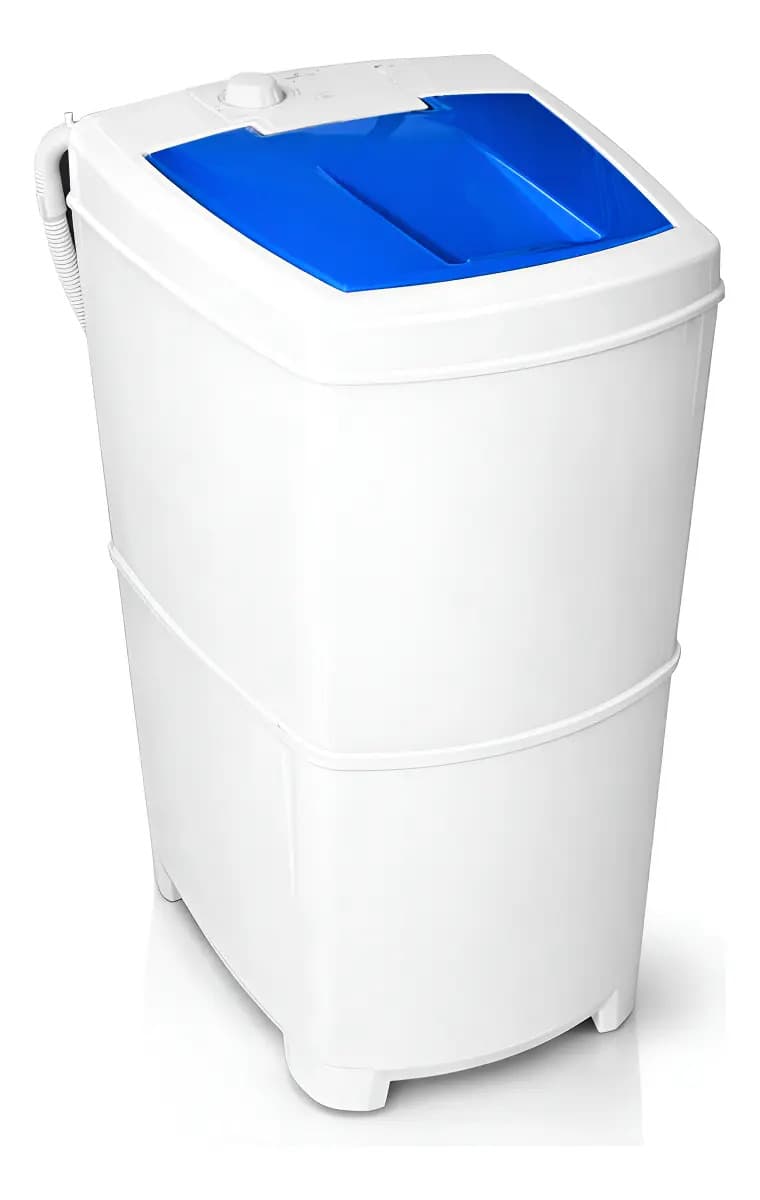 Lavarropas Kacemaster Aquaforce Semiautomatico 10kg Vaivén Azul