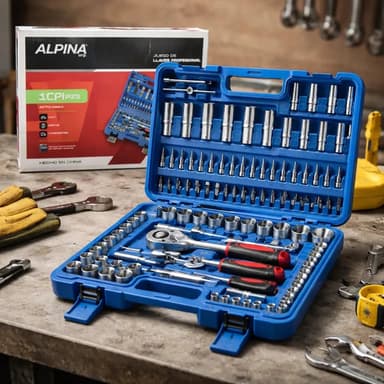 Set Juego De Llaves Tubos Y Puntas Combinadas 108 Pieza