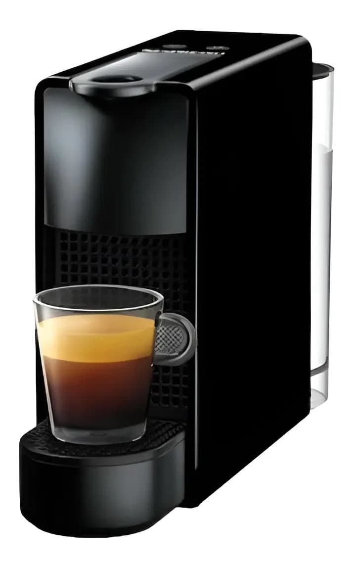 Cafetera Nespresso Essenza Mini C30 automática negra para cápsulas monodosis