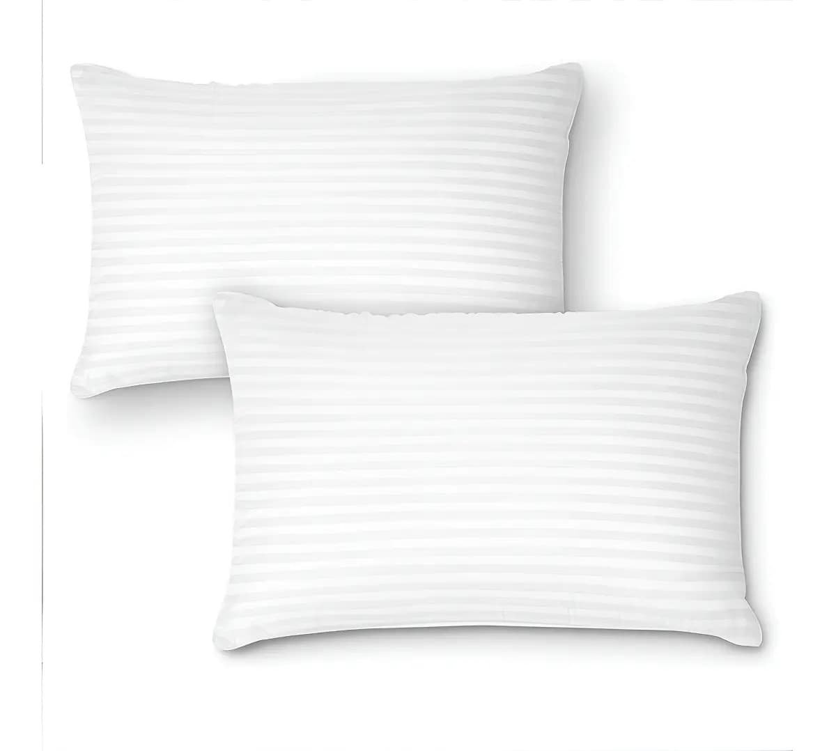 Set X2 Almohada Microfibra Vellon Siliconado Haussman 70x40 Color