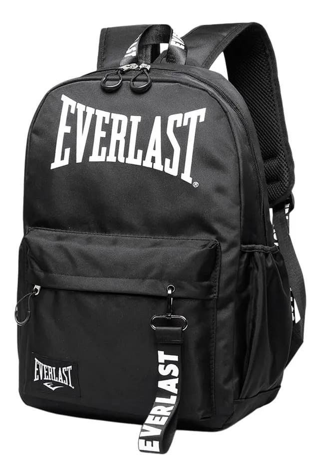 Mochila Everlast Urbana Escolar Universitaria Negro