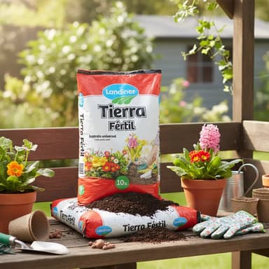 Sustrato Tierra Fertil Universal 10lts - Landiner