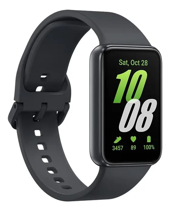 Reloj inteligente Samsung Fit 3 Dark Gray Pantalla Amoled 1,6" Bateria 13 Días Ritmo cardiaco 256Mb Bluetooth 5.3