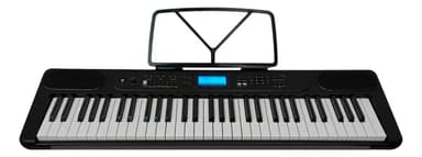 Teclado 61 Teclas Sensitivas 500 Timbres Y Usb-midi Color Negro Sunset Sk188
