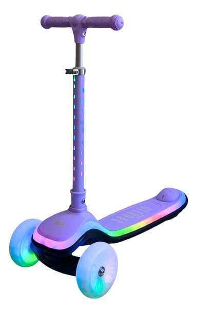 Monopatín De Pie Scooter Italy Luminix Luces Led