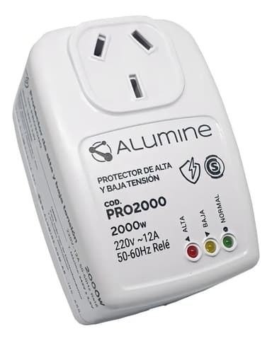 Protector Tensión Alumine Pro 2000 220V Para Heladeras TV Compresores