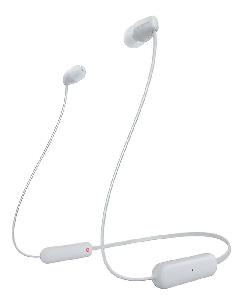 Auriculares Bluetooth Inalambricos In Ear Sony Wi-c100 Color Blanco