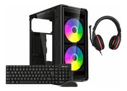 Gabinete Gamer Oasis Oa-inferno Rgb Vidrio Templado + Fuente 550w | Mini ATX Tower Premium