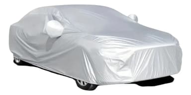 Funda Cubre Coche Impermeable Talle L Color Blanco