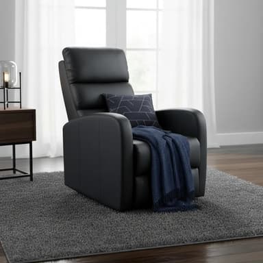 Sillón Elevable Masajeador 8 Motores Relax Absoluto Negro