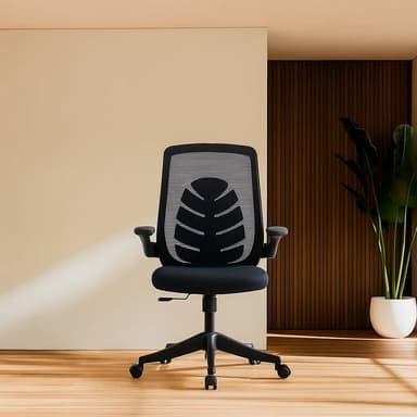 Silla Escritorio Ergonomica Oficina Mesh Respaldo Alto Ws9059 - Negro