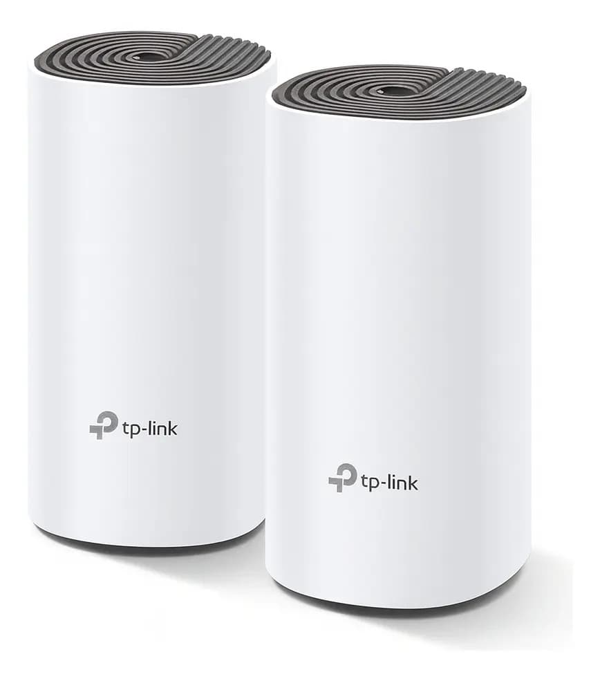 Access point TP-Link Deco E4 Wi-Fi Mesh para toda la Casa (2-pack) AC1200 2×Puertos FE/Unidad