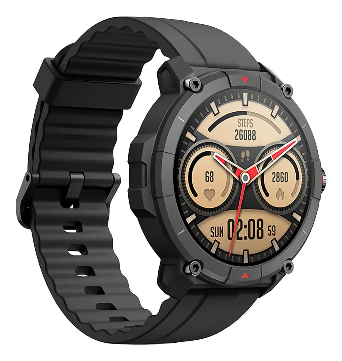 Smartwatch Udfine Watch GS Alexa GPS Llamadas 5ATM Negro
