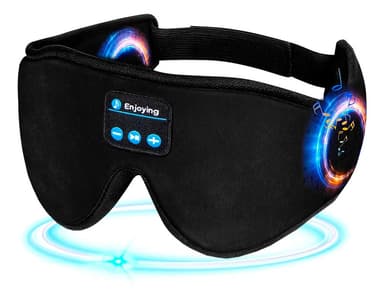 Auriculares Antifaz Para Dormir Gadnic AN2BT Refrigerante BT Bloqueo Total Tela Suave Audio Privado