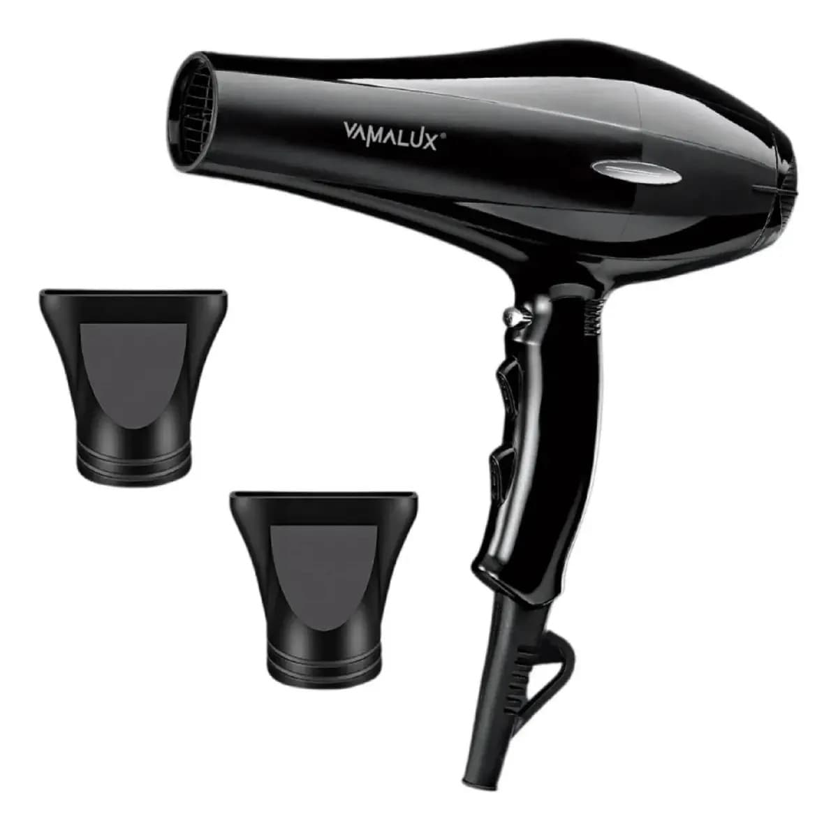 Secador Pelo Profesional Vamalux Pro 6000 Iónico Cerámico 2400W Negro