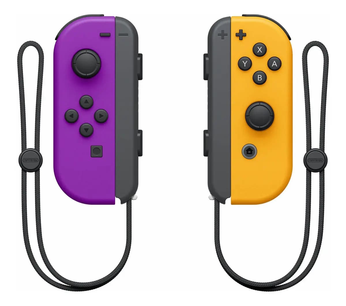 Nintendo Switch Joy-Con Inalámbrico Set 2 Unidades LED RGB Morado Naranja