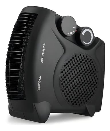 Caloventor Eléctrico Winco W116 Negro