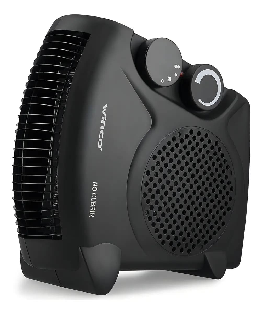 Caloventor Eléctrico Winco W116 Negro