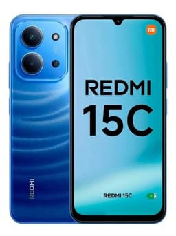 Redmi Xiaomi 15c 128 GB con 50 megapíxeles E 6000 mAh, azul