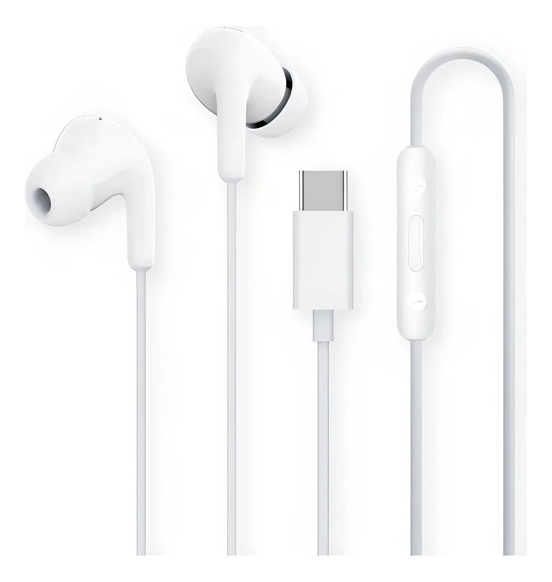 Auriculares con cable Xiaomi tipo C +micrófono/M2413E1 Color Blanco