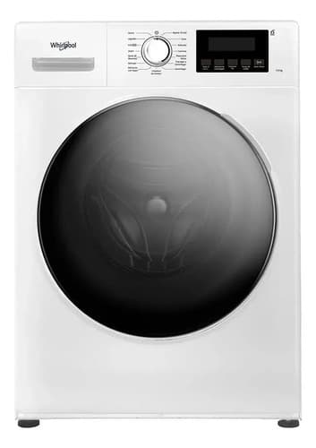Lavarropas Whirlpool Carga Frontal 7kg Inverter Blanco Blanco