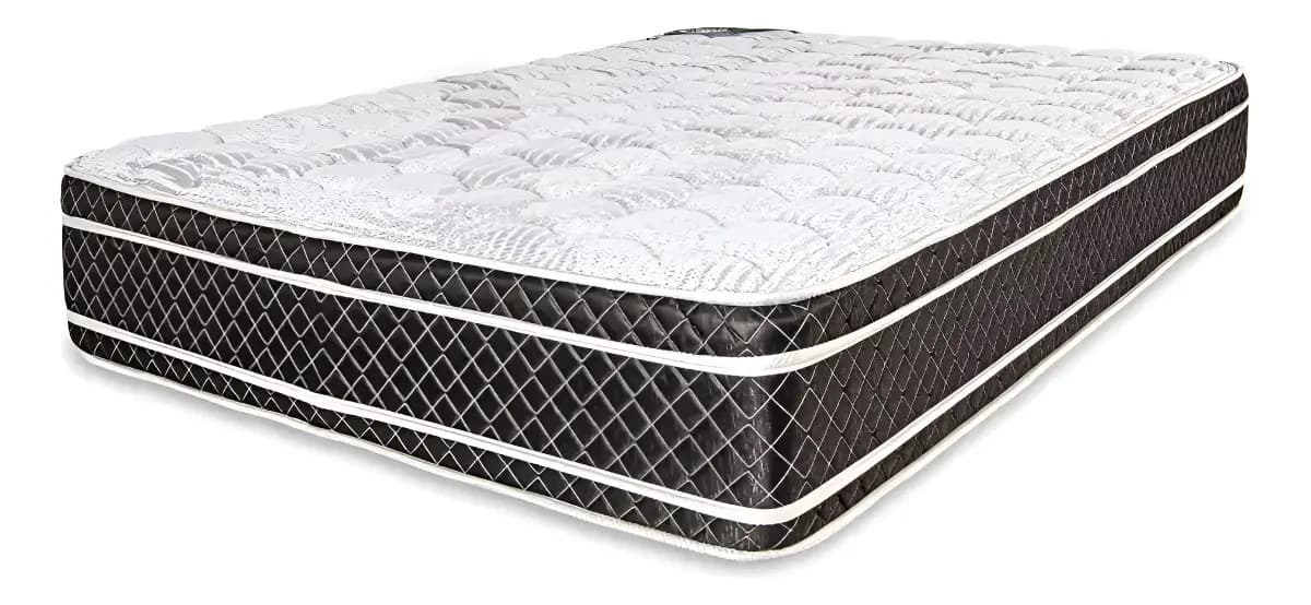 Colchon Cannon Renovation Pillow Top Queen 160x200 Espuma Gris