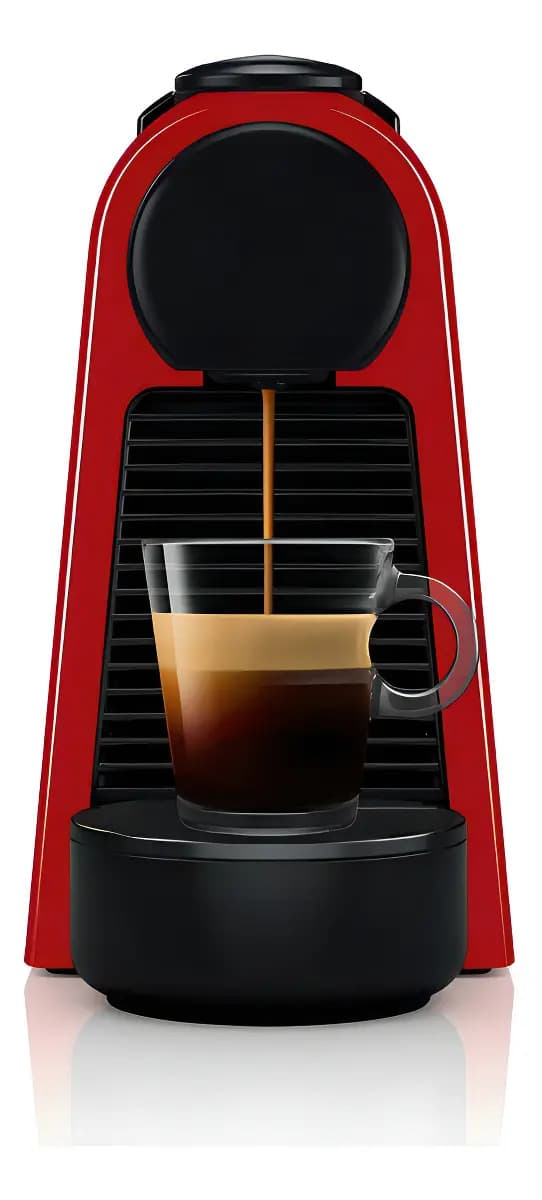 Cafetera Nespresso Essenza Mini Color Rojo