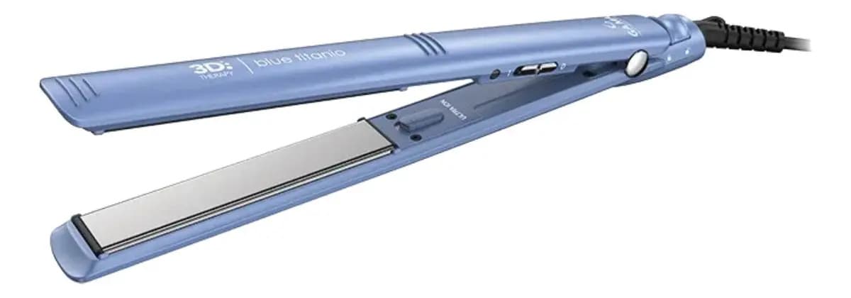 Planchita de pelo GA.MA Italy Elegance 3D Blue Titanio azul