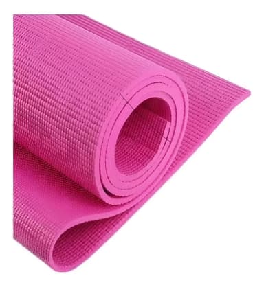 Colchoneta Mat Yoga Pilates Fitness Enrollable Gym Color Fucsia