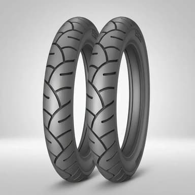 Kit Cubiertas Kiyoshi By Alpina Ey-029 275-18 + 90/90-18 Tubeless