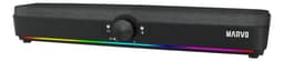 Barra De Sonido Stereo Bluetooth Aux Marvo Sg286 Bt Css Color Negro