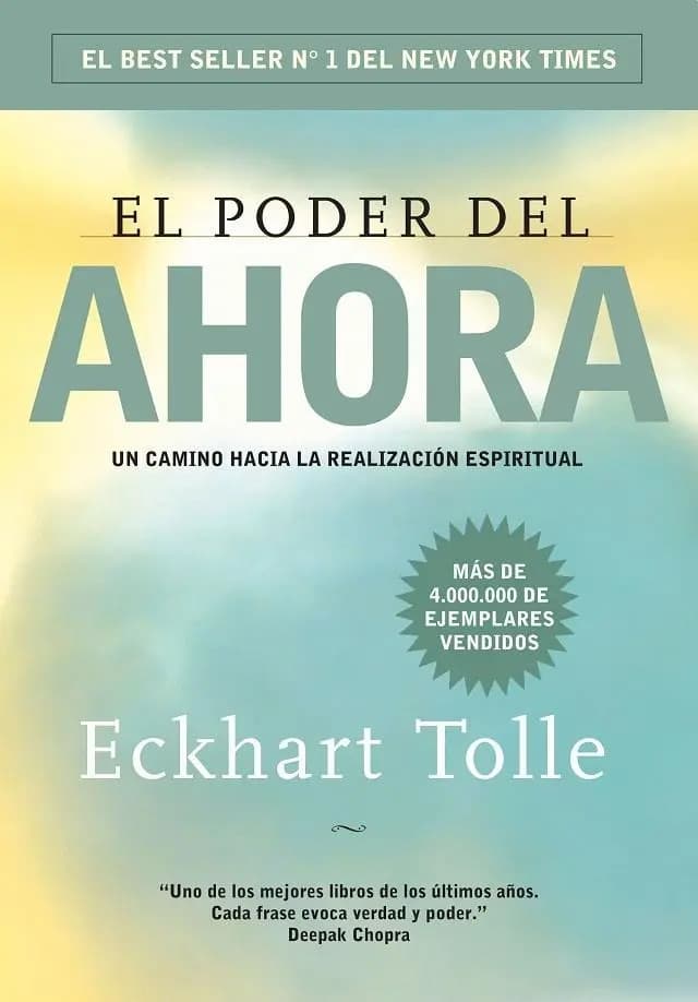 El Poder Del Ahora de Eckhart Tolle Editorial Grijalbo Tapa Blanda 2020
