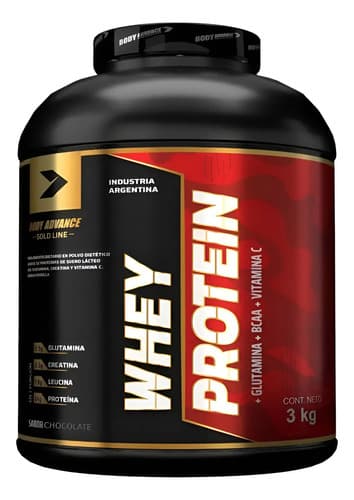 Proteína Body Advance 3kg Whey Protein Sabor Frutilla