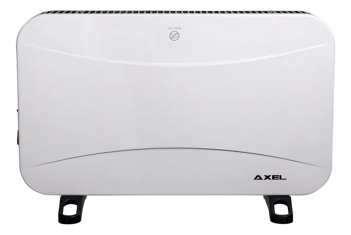 Panel Convector Calefactor Electrico Estufa Axel Cot100 Turb Color Blanco