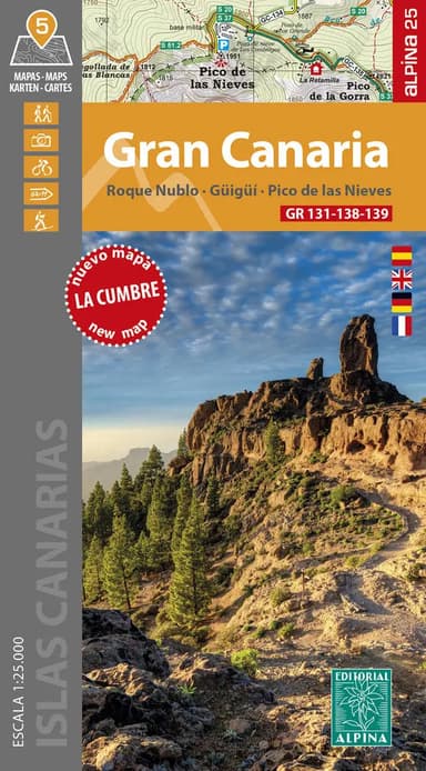 Gran Canaria, De Equipo Tecnico Editorial Alpina. Editorial Editorial Alpina En Español, 2024