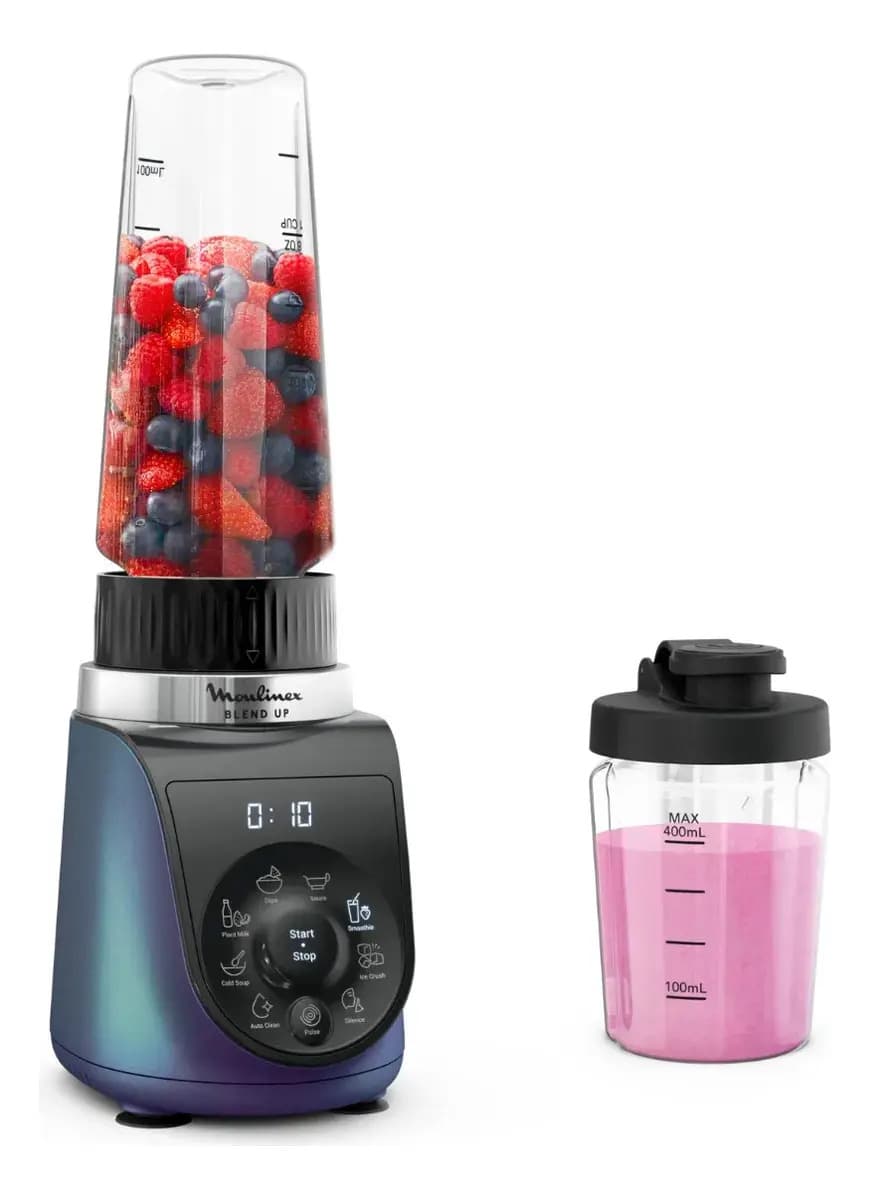 Licuadora Moulinex 1000w 700l Blend Up Azul Oscuro