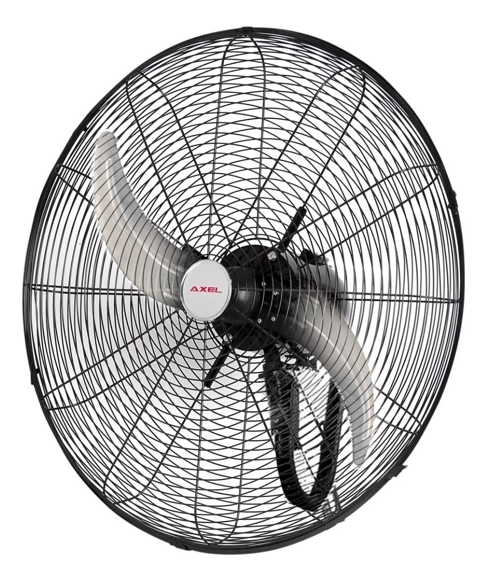 Ventilador De Pared AX-PAR24 Aluminio Diámetro 24" negro Axel