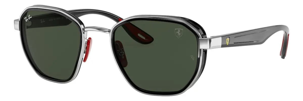 Ray-ban Rb3674m Scuderia Ferrari Tendencia Summer Green Verde oscuro